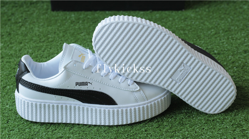 Puma Fenty Rihanna Creeper Low Leather White Black